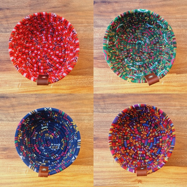 Small Woven Basket, Decorative Handmade Cotton Rope Mini Basket, Mini  Basket , Handmade Jewellery Basket