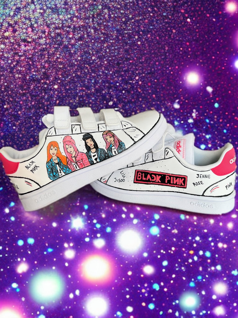 Blackpink Group Custom Sneakers- Blackpink Shoes- Handpainted Sneakers -  Unique Custom Gift Shoes - Etsy