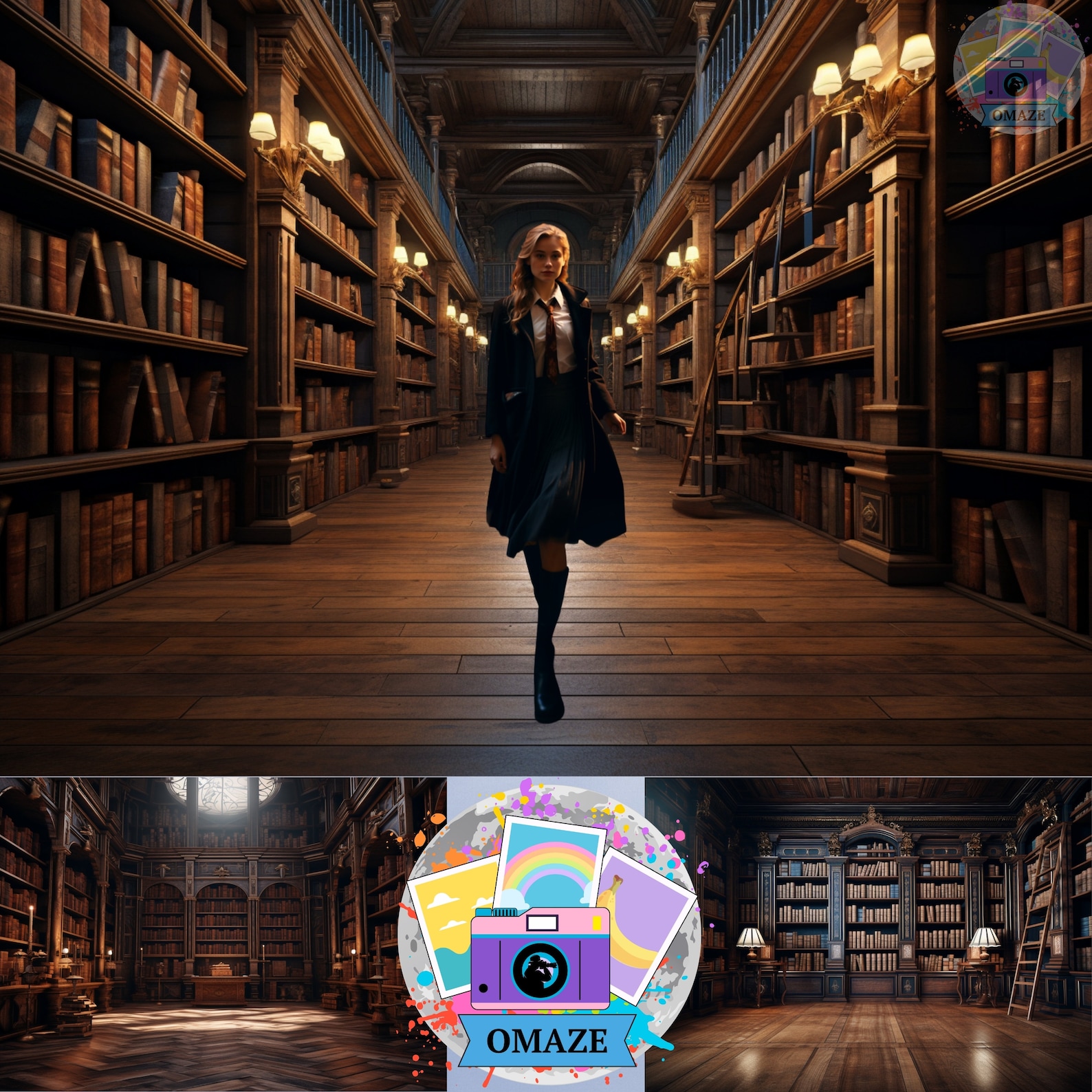 80 Vintage Library Backdrop Set, Vintage Library, Digital Background ...