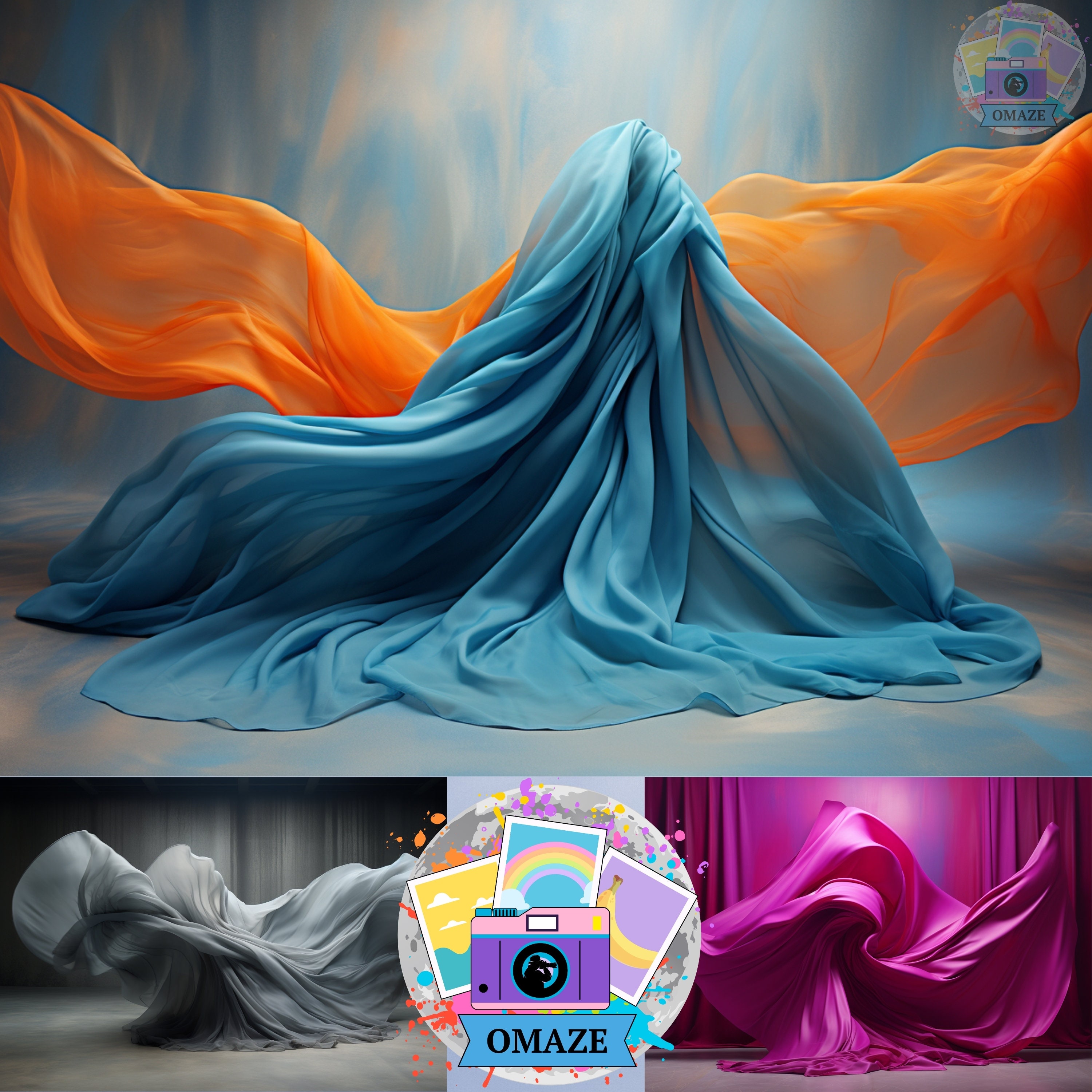 40 Flowing Fabric Maternity Digital Backdrop Overlays Maternity Digital ...