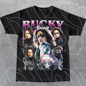 Begrenztes Bucky Barnes Vintage T-Shirt, Geschenk für Frauen und Männer Unisex T-Shirt