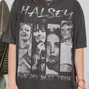 Koszulka Halsey Limited Comfort Colors, koszulka Halsey For My Best Trick Tour 2025 Bootleg Fan Tee, prezent dla kobiet i mężczyzn, koszulka unisex