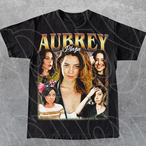 Limited Aubrey Plaza Vintage T-Shirt, Gift For Women and Man Unisex T-Shirt