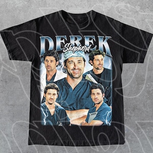 Limited Derek Shepherd Vintage T-Shirt, Gift For Women and Man Unisex T-Shirt