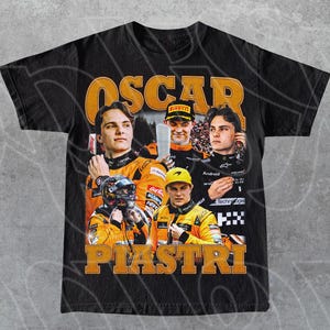 Limited Oscar Piastri Vintage T-Shirt, Gift For Women and Man Unisex T-Shirt