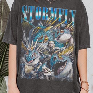 Limited Comfort Colors Stormfly T-Shirt, How to Train Your Dragon Est 2010 Bootleg Fan Tee T-Shirt, Gift For Women and Man Unisex T-Shirt