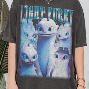 Limited Comfort Colors Light Furry T-Shirt, How to Train Your Dragon Est 2010 Bootleg Fan Tee T-Shirt, Gift For Women and Man Unisex T-Shirt