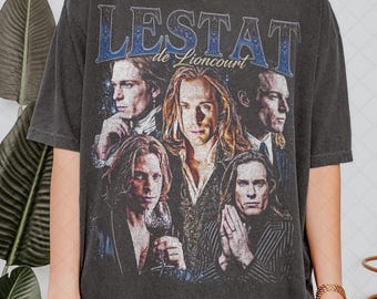 Beperkt comfort kleuren Lestat De Lioncourt T-shirt, The Vampire Lestat Bootleg fan tshirt, cadeau voor vrouwen en mannen T-shirt uniseks