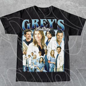 Limited Greys Anatomy Vintage T-Shirt, Gift For Women and Man Unisex T-Shirt