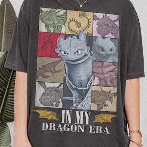 Limited Comfort Colors In My Dragon Era T-Shirt, How to Train Your Dragon Bootleg Fan Tee T-Shirt, Gift For Women and Man Unisex T-Shirt