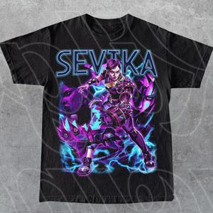 Limited Sevika Arcane Vintage T-Shirt, Gift For Women and Man Unisex T-Shirt