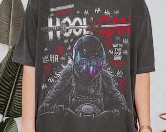 Limited Comfort Colors T-shirt Hooligan Rider, K-pop World Tour 2026 Street Style T-shirt bendefan, cadeau voor vrouwen en mannen T-shirt uniseks