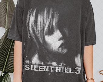 Limited Comfort Colors Silent Hill 3 Pyramid Head T-Shirt, Horror Gamer Graphic Fan Tshirt, Gift For Women and Man Unisex T-Shirt