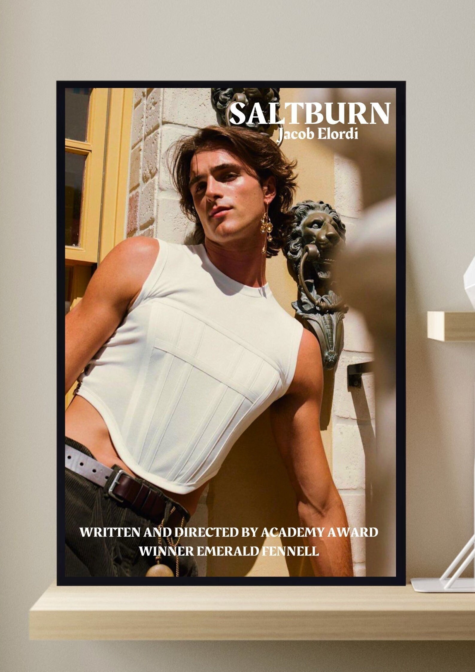 Saltburn Movie Poster - Jacob Elordi - sold by Supernatural Abode | SKU ...