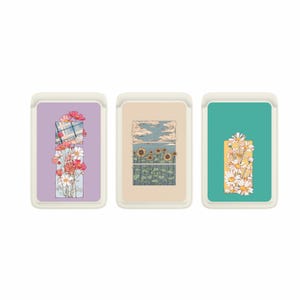 Portafoglio Magsafe floreale, porta carte magnetico in pelle con fiori per iPhone 15, iPhone 14, iPhone 13 SE Pro Max Plus