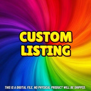 Aangepast bestelverzoek, hoge kwaliteit, voor Cricut, taarttopper, T-shirt, aangepaste uitnodiging, digitaal bestand, afdrukbare afbeelding, uitnodiging voor aangepaste bestelling