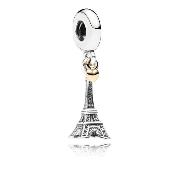 Pandora Charm Bead Eiffel Tower Pendant S925 ALE