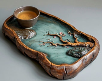 Handmade Tea Trays to Complement Your Tea Moments