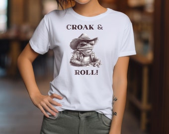 Croak & Roll!, Unisex Ultra Cotton Tee