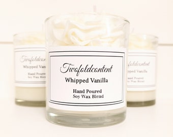 Whipped Vanilla | Soy Candle | Hand Poured