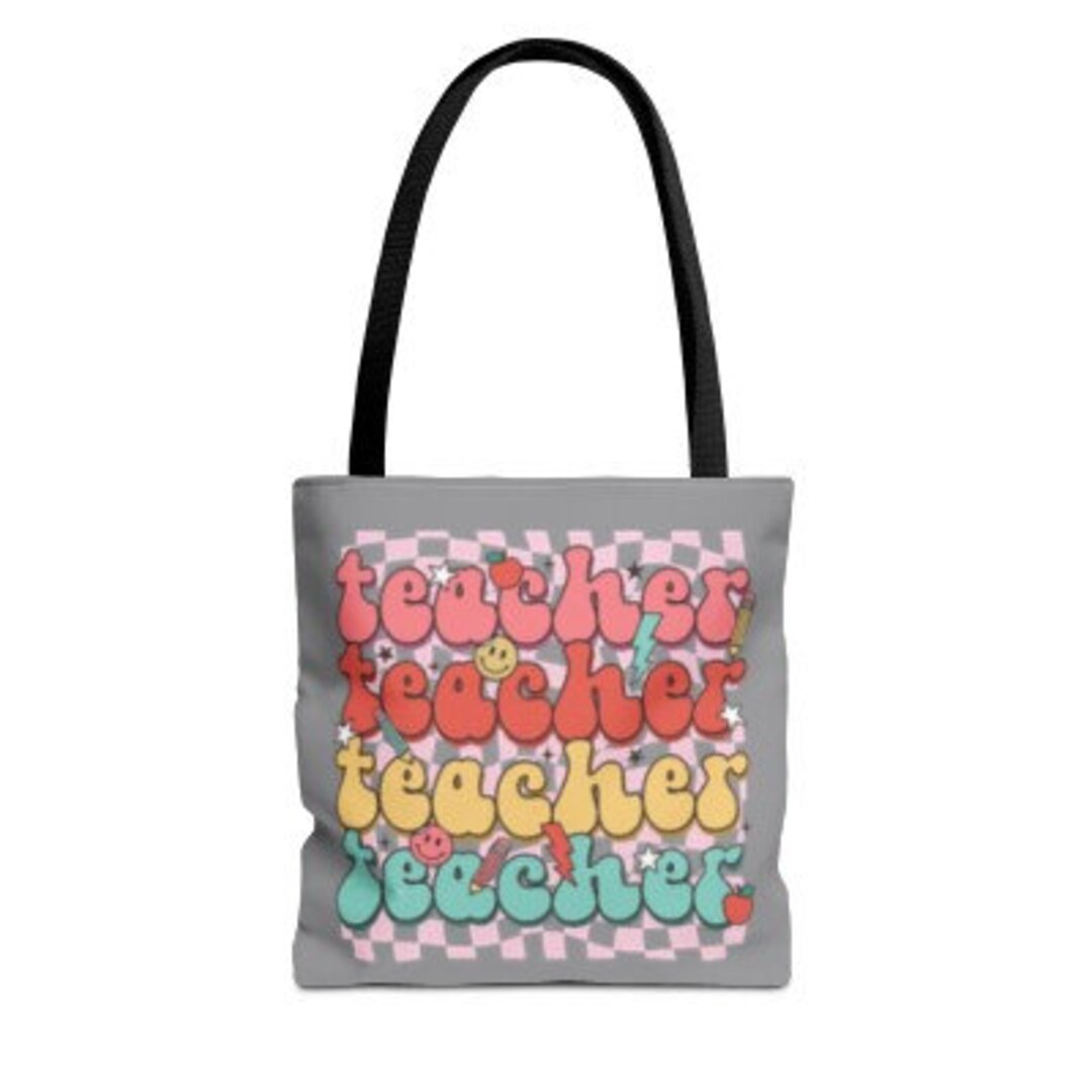 Teacher Teacher Teacher Appreciation Day Tote Bag Gift Ideas for ...