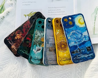Van Gogh Art Painting Phone Case for iPhone 15 14 13 12 11 iPhone Pro case Pro Max Case iPhone XR iPhone Case XS Max case iPhone 7 8 Case