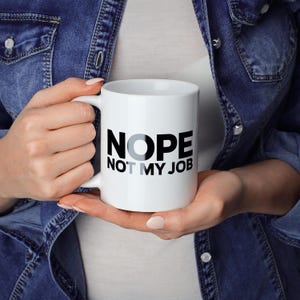 Grappige keramische mok, cadeau voor koffieliefhebbers, kantoorhumor, verjaardagscadeau, uniek keramisch koffiekopje