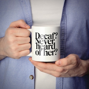 Humorous Ceramic Mug for Coffee Lovers, Quirky Gift for Best Friends, Fun Office Cup, Birthday Present, Unique Kitchen Decor