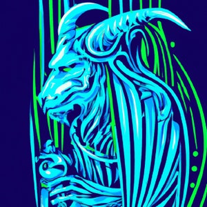 Orealistisk digital konst - 5 Canva Digital Art AI bild 4