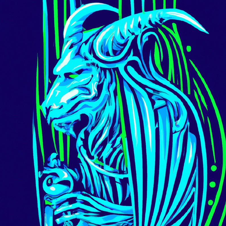 Orealistisk digital konst - 5 Canva Digital Art AI bild 4