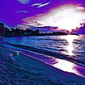 Orealistisk digital konst - 5 Canva Digital Art AI bild 5