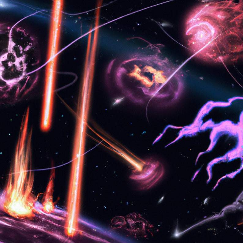 Orealistisk digital konst - 5 Canva Digital Art AI bild 1