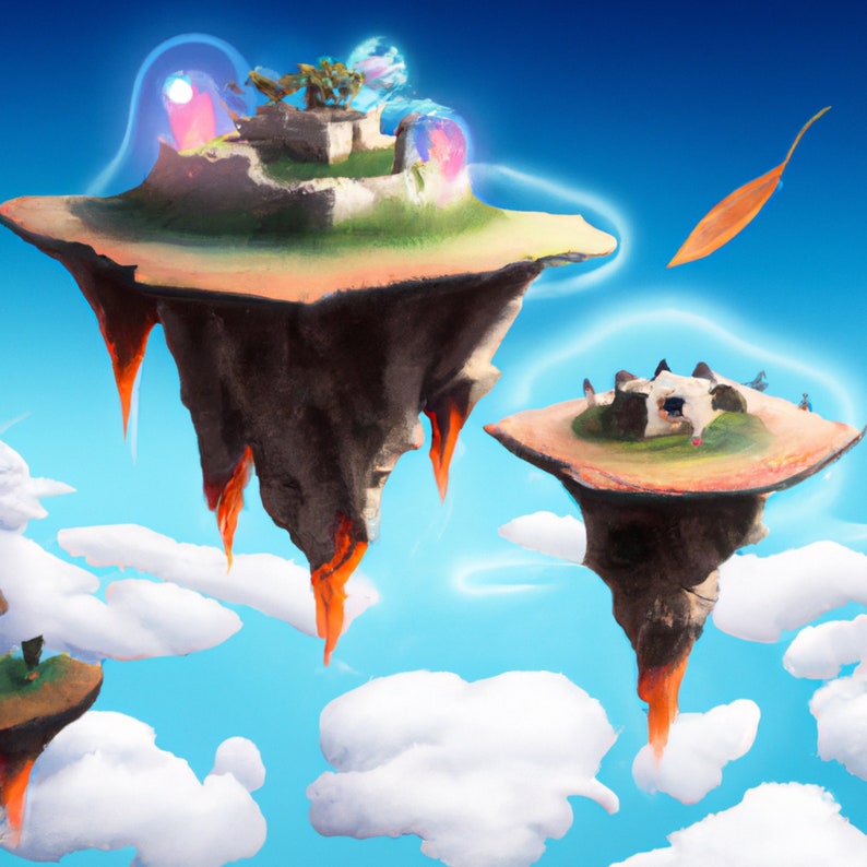 Orealistisk digital konst - 5 Canva Digital Art AI bild 3