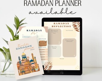 Productive Ramadan Planner 2024