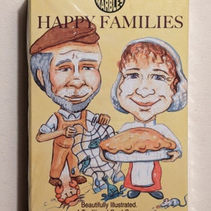 House of Marbles Happy Families Vintage Card Game