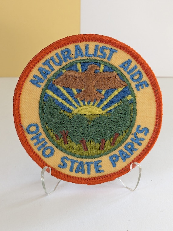 Ohio State Parks Naturalist Aide patch unused