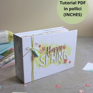 Happy spring tutorial PDF scrapbooking immagine 4