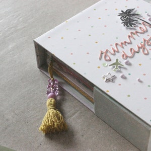 Summer days - PDF + VIDEO tutorial - scrapbooking