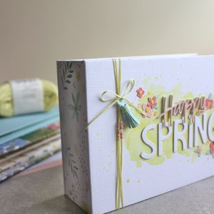 Happy spring tutorial PDF scrapbooking immagine 2