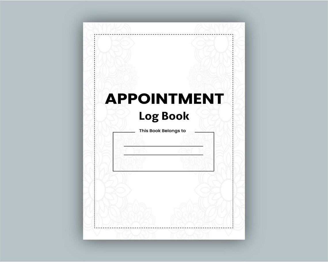 Salon Appointment Log Book: Client Tracker, Weekly Organizer (PDF) - Etsy
