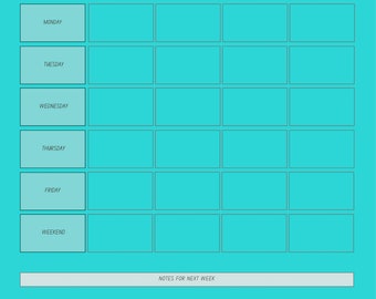 Content calendar