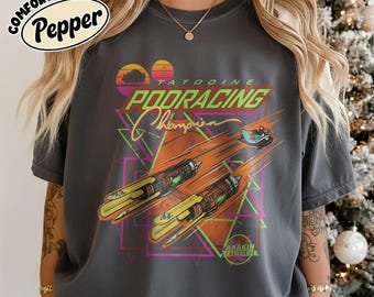 Retro jaren 90 Tatooine Podracing Champion-sweater, retro Star Wars Anakin Skywalker-shirt, sci-Fi fan cadeau, Star Wars Podrace Champion-T-shirt