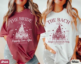 Disney The Bach Club Shirt, Disney Bachelorette Shirt, Bachelorette Party Shirt, Disney Bride Shirt, Disneyland Matching Bachelorette Tee