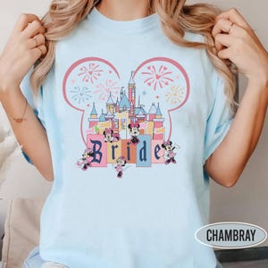 Disney Maid Of Honor Shirt, Disney Bride Shirt, Disney Bachelorette Comfort Colors Shirt, Mickey and Friends Shirt, Bachelorette Party Shirt