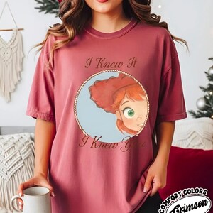 Watercolors TS Jessie Toy Story 5 Comfort Colors Shirt, Retro I Knew It I Knew You, Disneyland Toy Story Family Matching Tee image 2