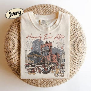 Camiseta vintage de Walt Disney World, camiseta retro de los Parques Disney, camiseta de Mickey y sus amigos, camiseta de Magic Kingdom, camiseta de Epcot 1982, camiseta de vacaciones de Disney imagen 1