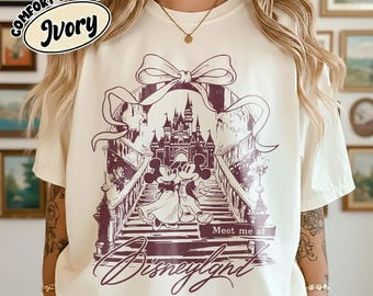 Classic Mickey & Minnie Couple Shirt, Disney Mickey Matching Tee, Disneyland Couple Shirt, Retro Magic Kingdom T-Shirt, Disney Trip Shirt