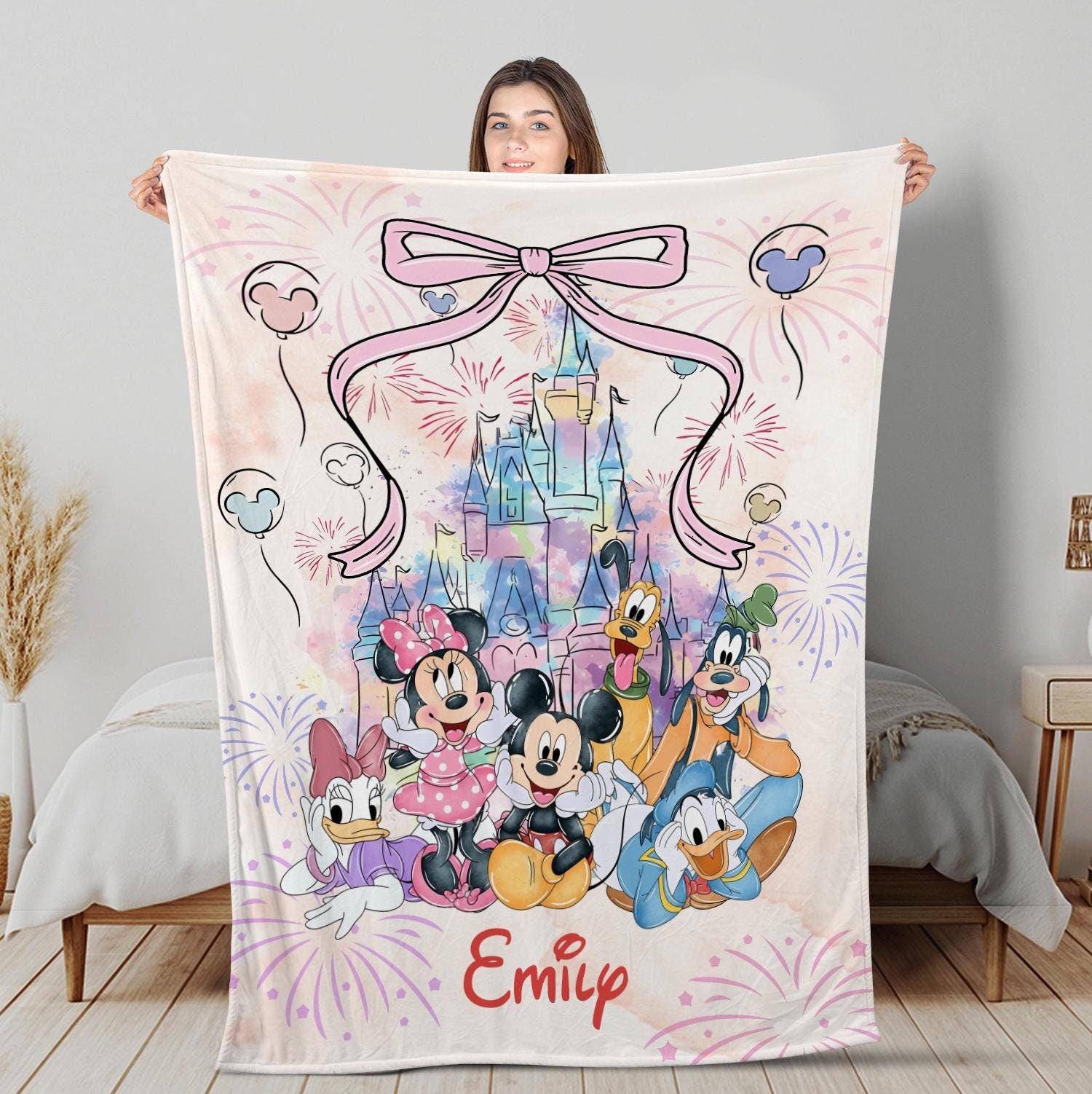Disneyland Tapestry Blanket - Etsy