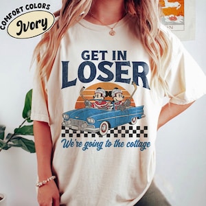 Upphettad rivalitet, Mickey Hockey-romantik-tröja, Get In Loser We're Going To the Cottage-tröja, Team Hollanov-tröja, Hollanov boklig tröja