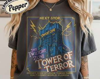 Vintage shirt Tower of Terror, Disney Hollywood Studios T-shirt, shirt Disney MGM Studios Tower of Terror, Hollywood Tower Hotel cadeau
